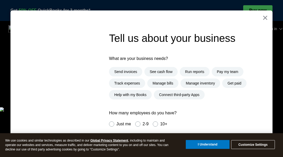 QuickBooks screenshot